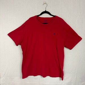 Polo‎ Ralph Lauren Red Crew Neck T Shirt Men's XXL